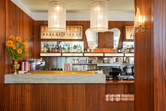 Sant Ambroeus Café at Sothebys